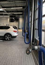 NORFI Abgas-Absauganlage Saugschlitzkanal