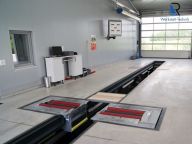 MAHA LKW Bremsenpruefstand MBT 4200 mit Achsspieltester